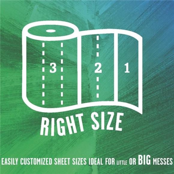 Paper Towels 2-Ply 4 Pack 100% Recycled Paper 6 Rolls - Picture 4 of 7